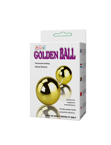 BAILE - VIBRADOR DE BOLAS CHINESAS GOLDEN