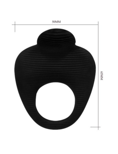 PRETTY LOVE - ANEL VIBRADOR LOVE DEDAL PRETO