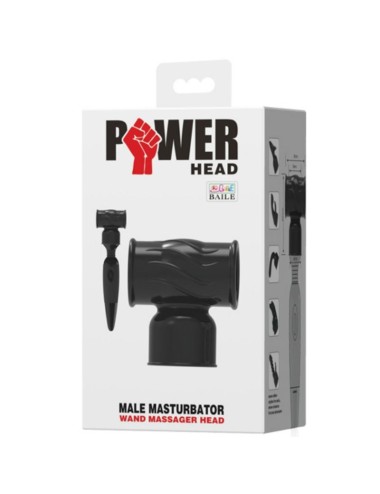 BAILE - CABEA INTERCAMBIVEL POWER HEAD PARA MASSAGEADOR MASCULINO