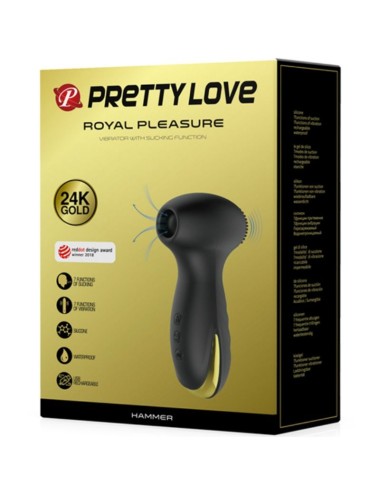 PRETTY LOVE - VIBRAO E SUCO DE MARTELO INTELIGENTE