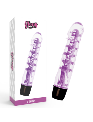 GLOSSY - VIBRADOR LENNY ROXO