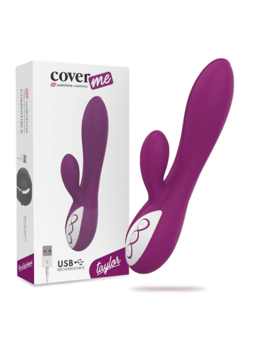 COVERME - VIBRADOR TAYLOR COMPATÍVEL COM A TECNOLOGIA WATCHME WIRELESS