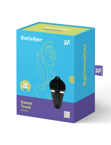 SATISFYER - SPINNATOR SWEET TREAT PRETO