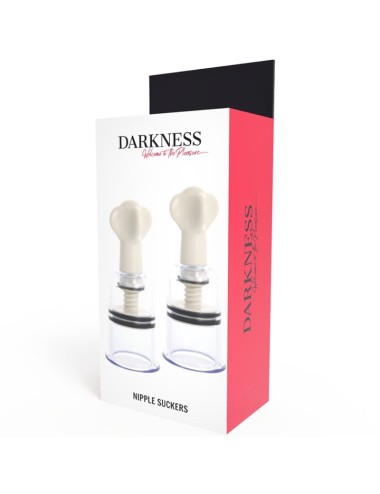 DARKNESS - SUGADOR DE BICO TRANSPARENTE 5CM DE DIÂMETRO