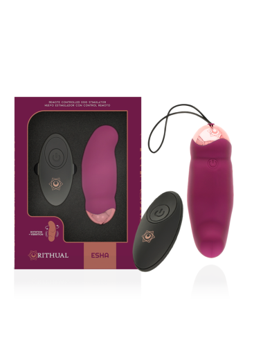 RITHUAL - ESHA OVO SISTEMA DE CONTROLE REMOTO ROTAO + VIBRAO