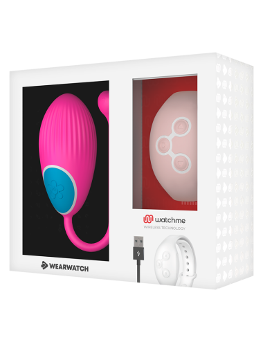 WEARWATCH - TECNOLOGIA WATCHME CONTROLE REMOTO OVO FÚCSIA / ROSA