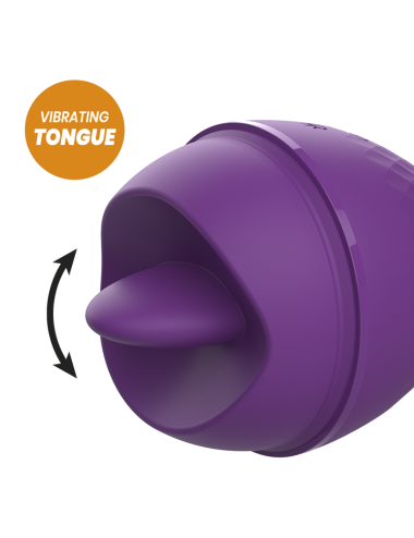 REWOLUTION - VIBRADOR REWOLINGO COM LÍNGUA