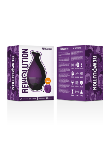 REWOLUTION - VIBRADOR REWOLINGO COM LÍNGUA