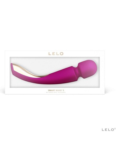 LELO - SMART WAND MÉDIO 2 MASSAGEADOR ROSE PROFUNDO