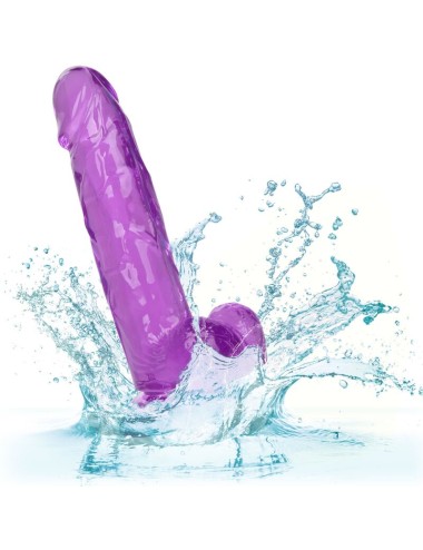 CALEXOTICS - DILDO QUEEN TAMANHO ROXO 15.3 CM