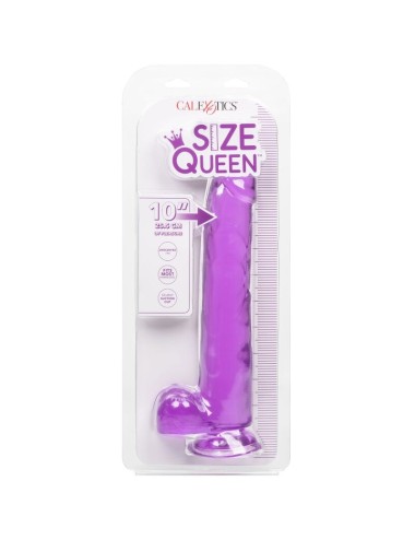 CALEXOTICS - DILDO QUEEN TAMANHO ROXO 25.5 CM