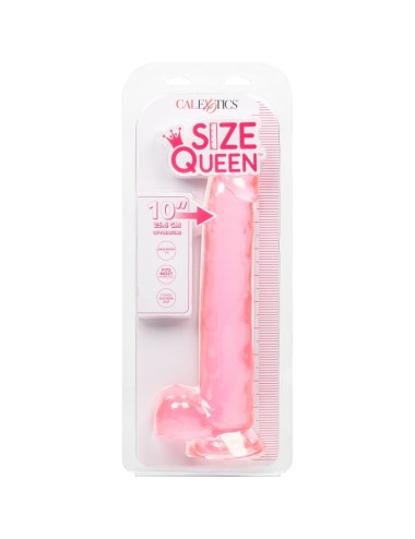 CALEXOTICS - DILDO QUEEN TAMANHO ROSA 25.5 CM