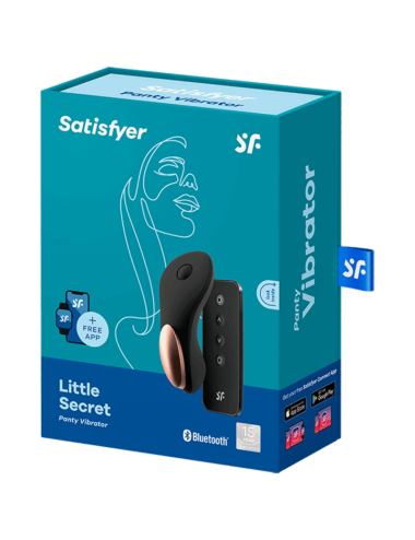 SATISFYER - VIBRADOR DE CALAS PEQUENO SECRETO