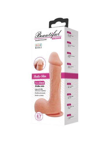 BAILE - DILDO PELE REALISTA JOHNSON 22 CM