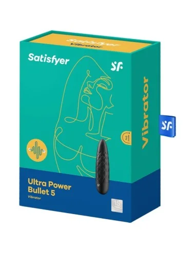 SATISFYER - ULTRA POWER BULLET 5 PRETO