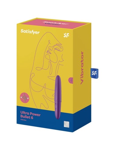 SATISFYER - ULTRA POWER BULLET 6 ROXO