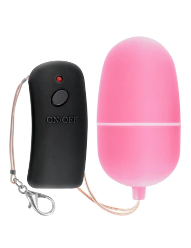 ONLINE - OVO VIBRANTE COM CONTROLE REMOTO ROSA