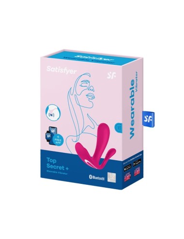 SATISFYER - TOP SECRET + VIBRADOR ROSA