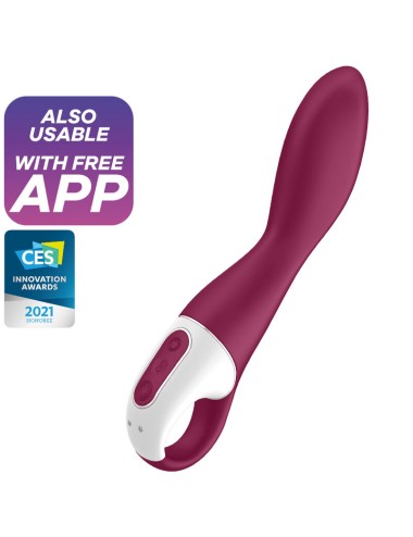 SATISFYER - VIBRADOR DE EMOO AQUECIDA GSPOT