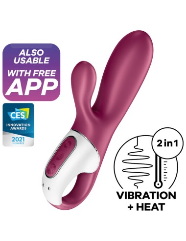 SATISFYER - VIBRADOR HOT BUNNY GSPOT