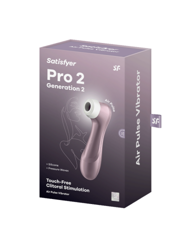 SATISFYER - ESTIMULADOR DE PULSO DE AR PRO 2 VIOLETA