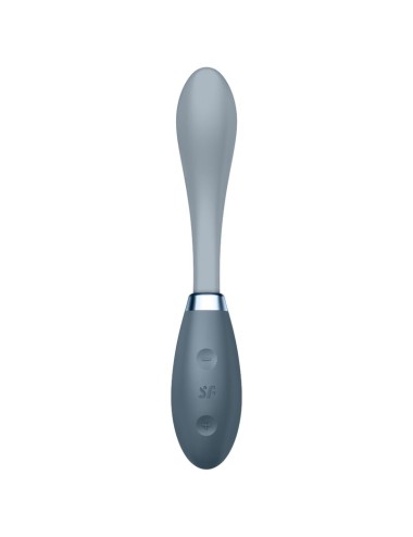 SATISFYER - MULTI VIBRADOR G-SPOT FLEX 3 CINZA