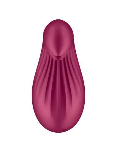 SATISFYER - VIBRADOR LAY-ON DIPPING DELIGHT VERMELHO
