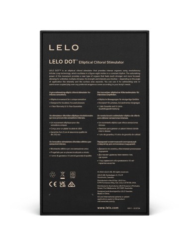 LELO - ESTIMULADOR DE CLITÓRIS DOT - AQUA