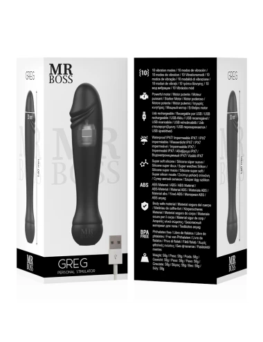 MR BOSS - ESTIMULADOR PESSOAL GREG