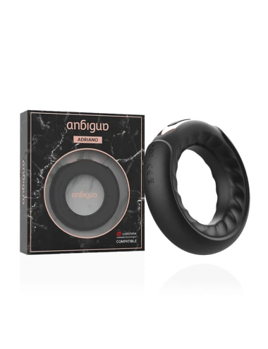 ANBIGUO ADRIANO VIBRATING RING WATCHME WIRELESS TECHNOLOGY COMPATÍVEL