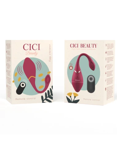 CICI BEAUTY - CONTROLE REMOTO PREMIUM SILICONE EGG VIBRADOR