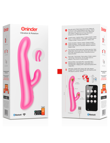 ONINDER - OSLO VIBRATION & ROTATION PINK - APLICATIVO GRATUITO