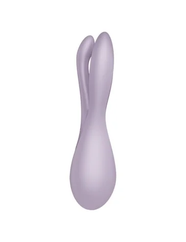 SATISFYER - VIBRADOR THREESOME 2 VIOLETA