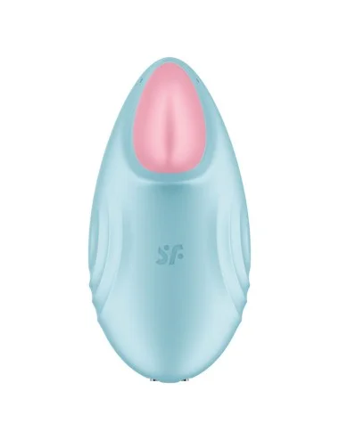 SATISFYER TROPICAL TIP LAY-ON VIBRADOR - AZUL