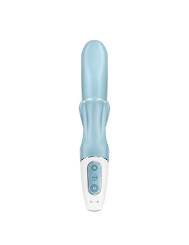 SATISFYER - LOVE ME COELHO VIBRAO AZUL