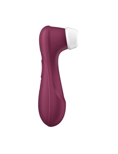 SATISFYER - PRO 2 GERAO 3 TECNOLOGIA DE AR LÍQUIDO VINHO TINTO