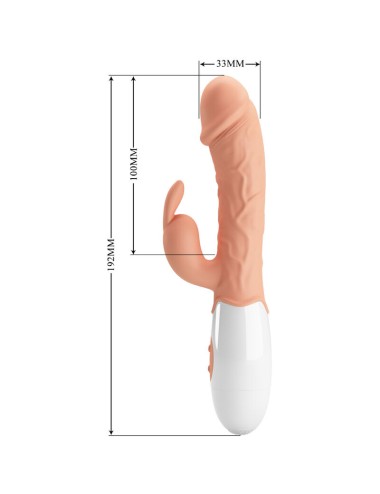 PRETTY LOVE - VIBRADOR COELHO DA PSCOA COM ESTIMULADOR