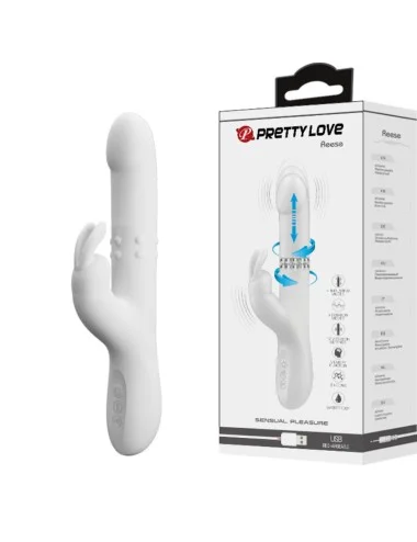 PRETTY LOVE - REESE ROTATING VIBRADOR PRATA