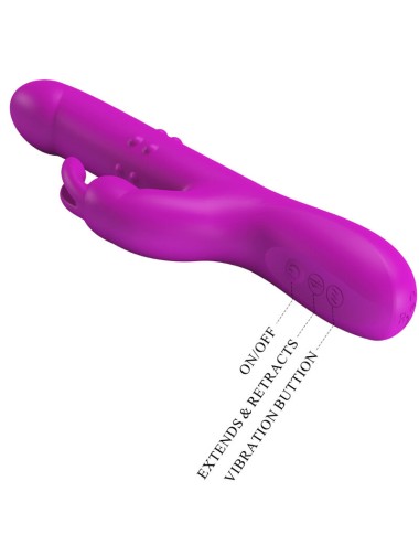 PRETTY LOVE - VIBRADOR REESE COM ROTAO ROXA PRETTY LOVE - VIBRADOR REESE COM ROTAO ROXA