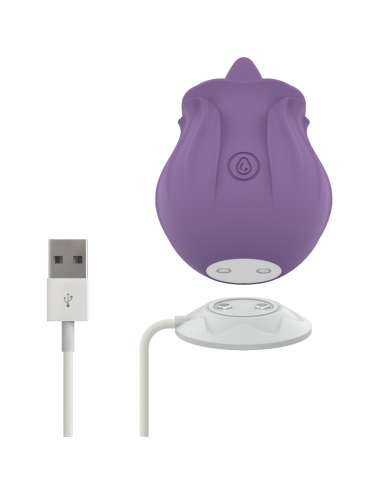 INTENSE - VIOLET CL TORIS STIMULATOR 10 VIBRATIONS LILS