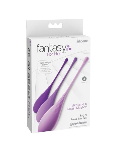 FANTASY FOR HER - CONJUNTO DE TREINAMENTO DE KEGEL