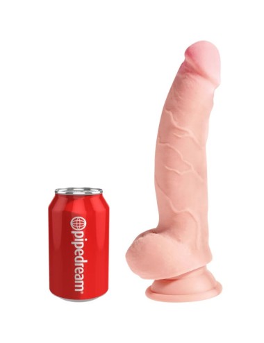 KING COCK - DILDO TRIPLA DENSIDADE 18.4 CM