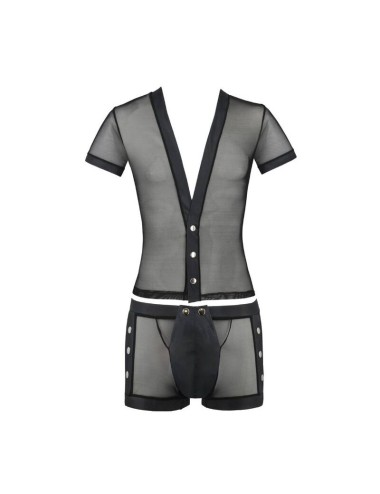 PASSION - 052 CONJUNTO MICHAEL PRETO S/M