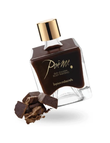 BIJOUX - POEME TINTA COMESTÍVEL CHOCOLATE PRETO 50 GR