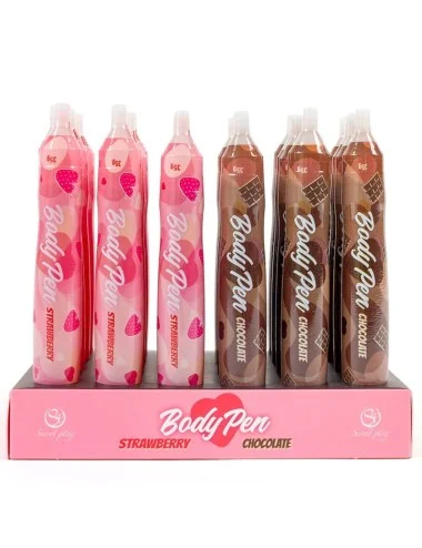 SECRET PLAY - BODY PEN DISPLAY 24 UNIDADES