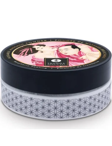 SHUNGA - KIT DE PÓ DE MASSAGEM COMESTÍVEL FRAMBOESA