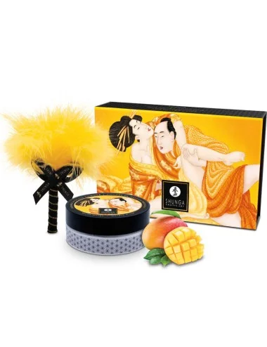 SHUNGA - KIT DE PÓ DE MASSAGEM COMESTÍVEL MANGA