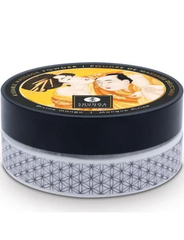 SHUNGA - KIT DE PÓ DE MASSAGEM COMESTÍVEL MANGA