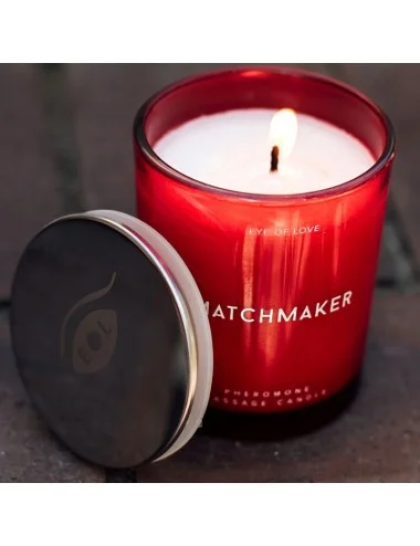 EYE OF LOVE - VELA DE MASSAGEM DIAMANTE VERMELHO MATCHMAKER ATTRACT HIM 150 ML