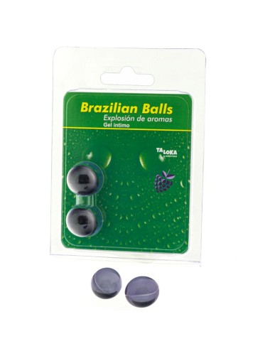 TALOKA - 2 BOLAS BRASILEIRAS BAGAS GEL ÍNTIMO